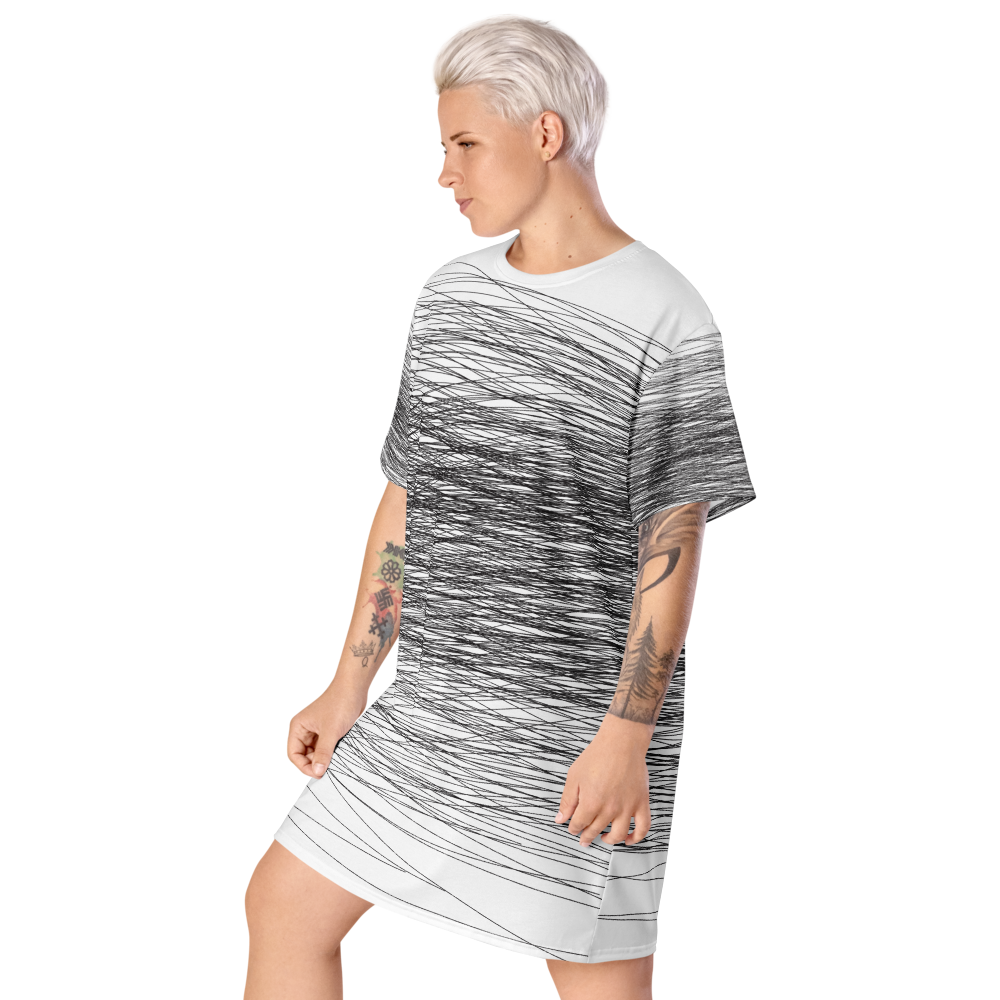 Black Wind | T-shirt dress – DOWDESIGN.